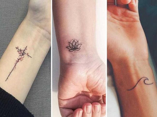 Tatouages ​​petits et féminins: 200 photos et idées pour vous inspirer