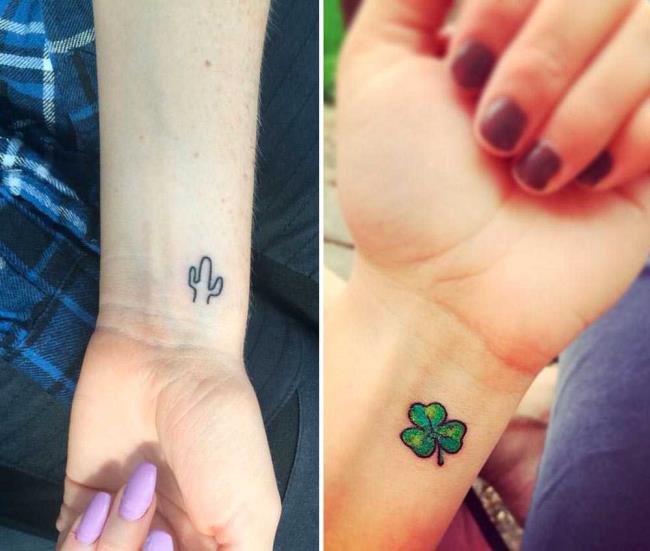 Tatouages ​​petits et féminins: 200 photos et idées pour vous inspirer