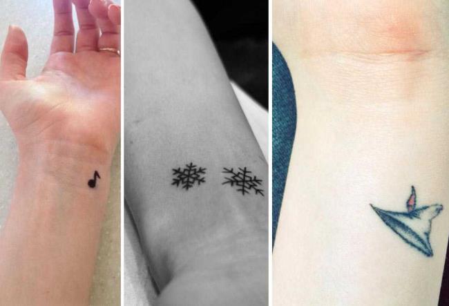 Kleine und feminine Tattoos: 200 Fotos und Ideen, die Sie inspirieren