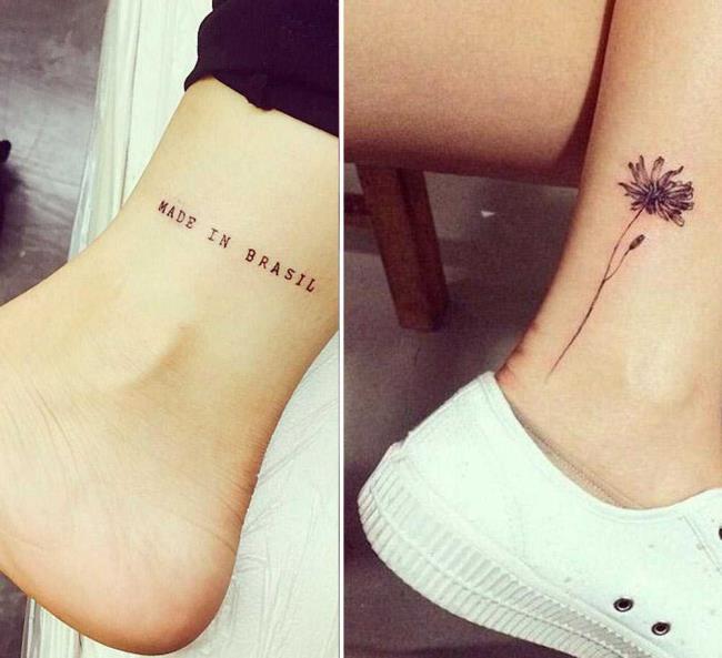 Tatouages ​​petits et féminins: 200 photos et idées pour vous inspirer