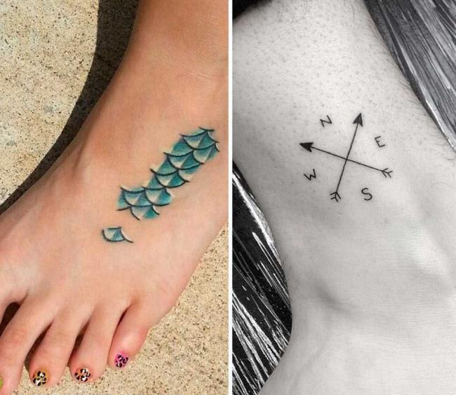 Kleine und feminine Tattoos: 200 Fotos und Ideen, die Sie inspirieren