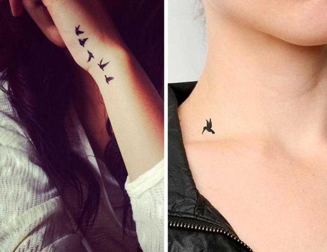 Kleine und feminine Tattoos: 200 Fotos und Ideen, die Sie inspirieren