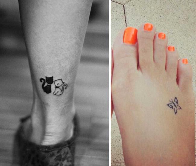 Kleine und feminine Tattoos: 200 Fotos und Ideen, die Sie inspirieren