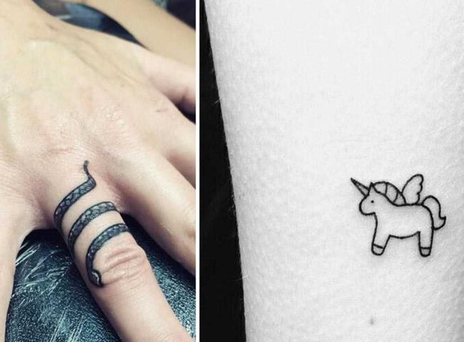 Kleine und feminine Tattoos: 200 Fotos und Ideen, die Sie inspirieren