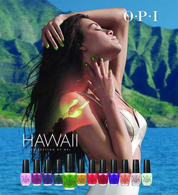 OPI夏威夷搪瓷：照片收藏，Wow Nail活动