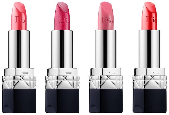 New Rouge Dior lipsticks, matte and satin