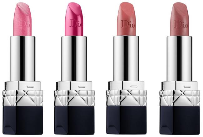 New Rouge Dior lipsticks, matte and satin