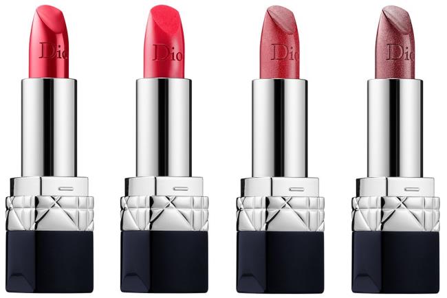 New Rouge Dior lipsticks, matte and satin