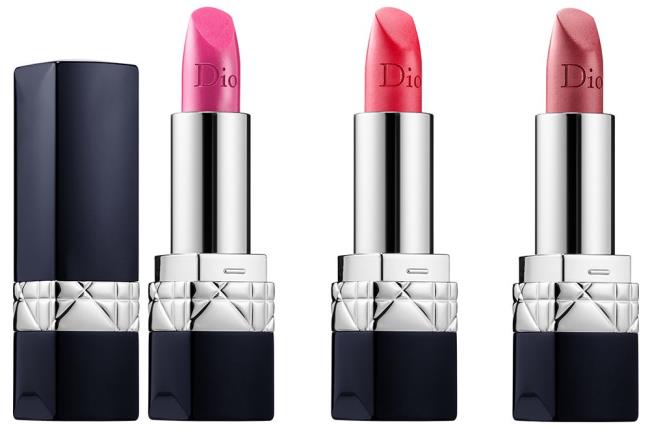 Губные помады New Rouge Dior, матовые и сатиновые