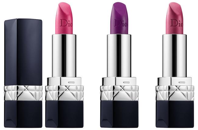 New Rouge Dior lipsticks, matte and satin