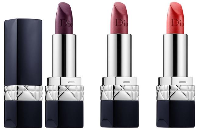 New Rouge Dior lipsticks, matte and satin