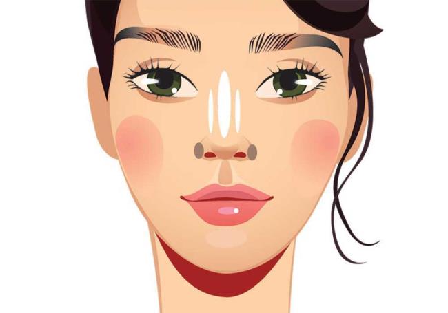 Nose make-up: corrective make-up for every shape