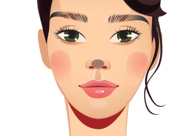 Nose make-up: corrective make-up for every shape