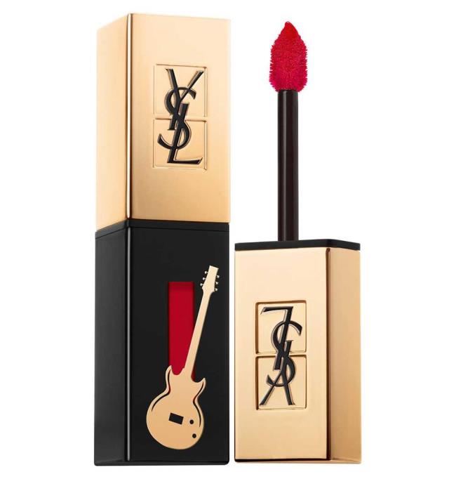 YSL Glossy Stain Guitar Edition: lipstik cair dengan gitar!