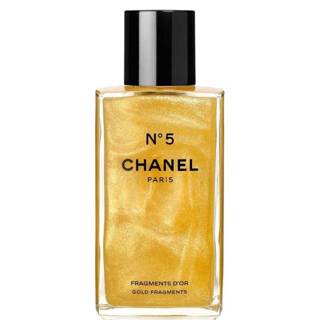Chanel n.5 Fragmentos D'Or, corpo iluminador