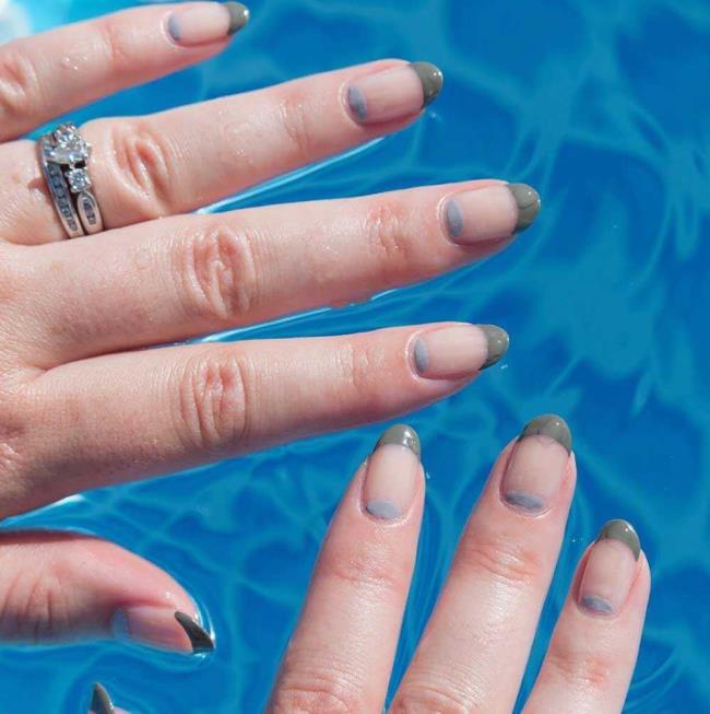 Half Moon Manicure: what it is and how to do it