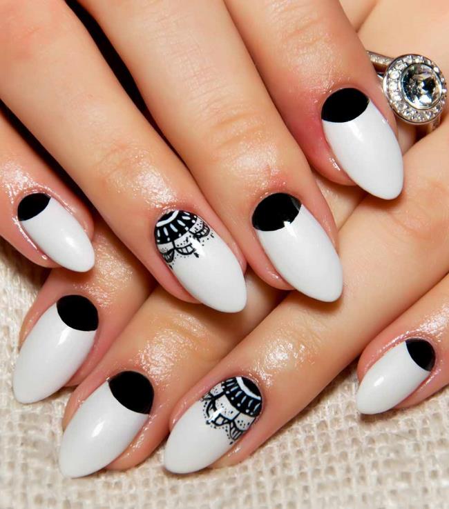 Half Moon Manicure: Was es ist und wie es geht