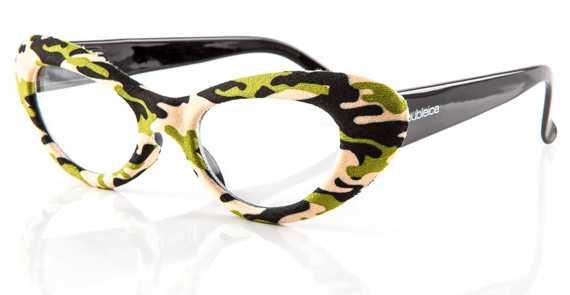 Doubleice: zebra, leopard and spotted glasses
