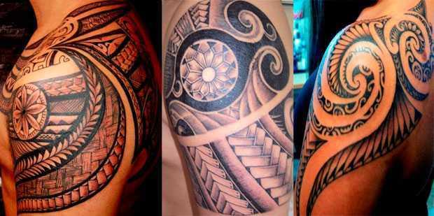 Maori-tatoeages: foto's, betekenis, ideeën