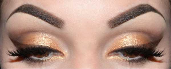 Gold und braune Augen Make-up: Sommer Make-up Tutorial