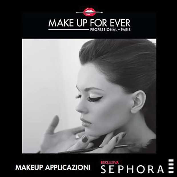 無料のメイクアップコース、Make Up For Ever Italy