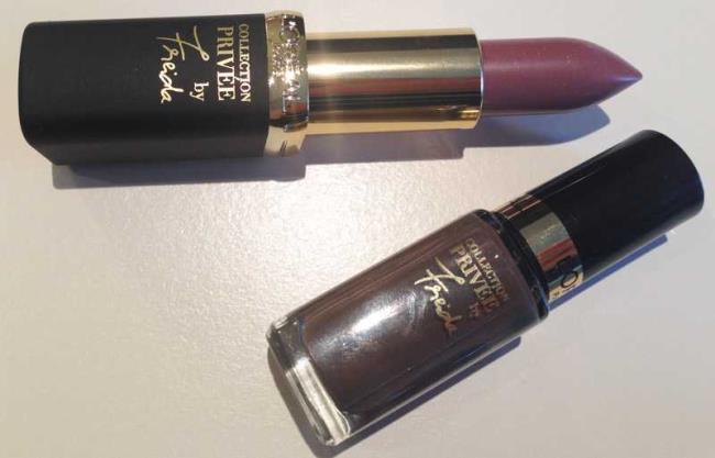 L'Oreal Collection Privee, beoordeling van lippenstift en nude nagellak