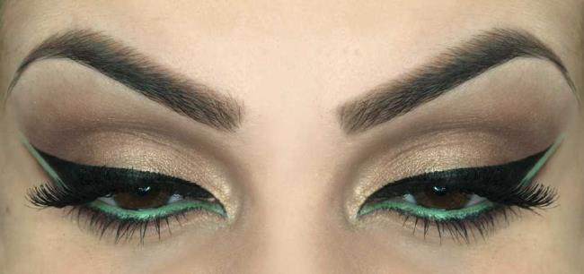 Makeup to enlarge the eyes and lengthen them: tutorial