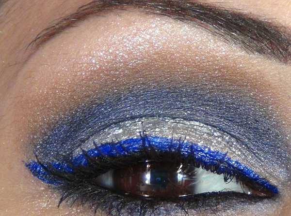 Pomysł Make up niebiesko-srebrny Navy Chic Pupa