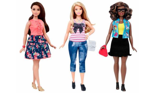Barbie Curvy Baru, Tinggi atau Pendek: Foto pelbagai bentuk!