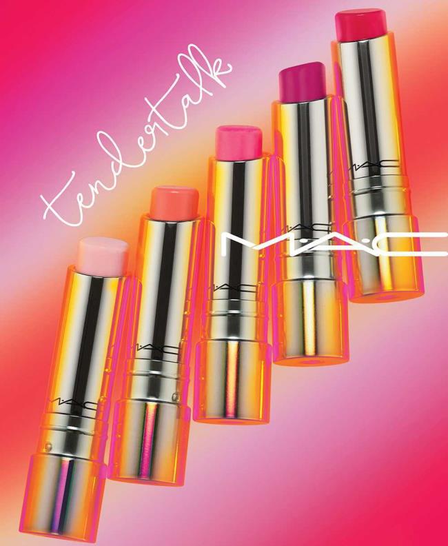 MAC Tendertalk: des baumes à lèvres qui changent de couleur!