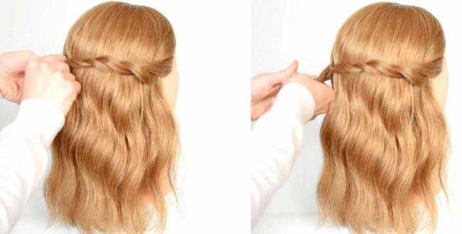 Simple and elegant hair collection: how to do it