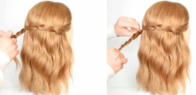 Einfache und elegante Haarkollektion: wie es geht