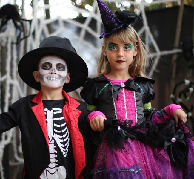 Halloween kids maquiagem 2020: 100 belas ideias e fotos!