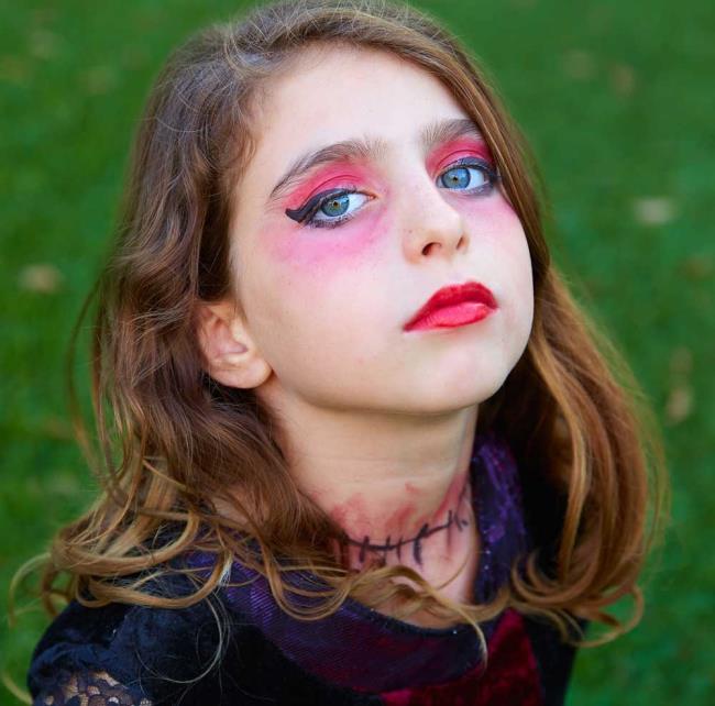 Halloween kids maquiagem 2020: 100 belas ideias e fotos!