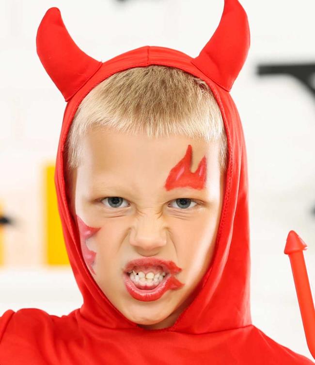 Halloween kids maquiagem 2020: 100 belas ideias e fotos!