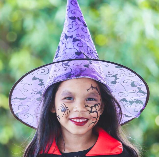 Maquillage Halloween pour enfants 2020: 100 belles idées et photos!