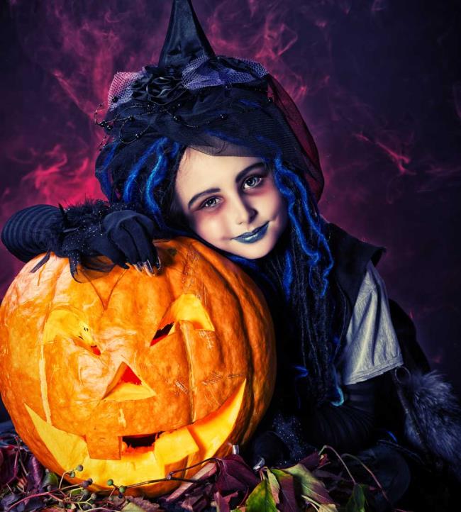 Makijaż dla dzieci na Halloween 2020: 100 pięknych pomysłów i zdjęć!