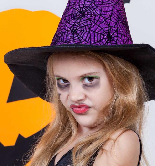 Halloween kids maquiagem 2020: 100 belas ideias e fotos!