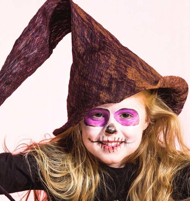 Maquillage Halloween pour enfants 2020: 100 belles idées et photos!