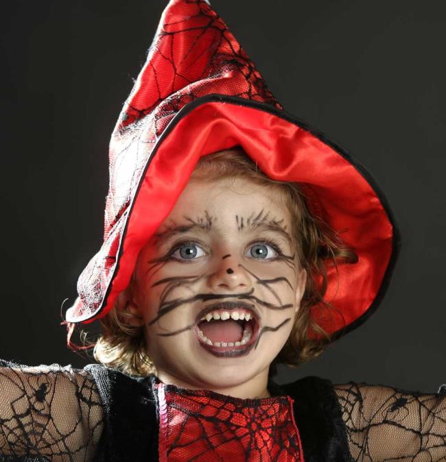 Halloween kids maquiagem 2020: 100 belas ideias e fotos!