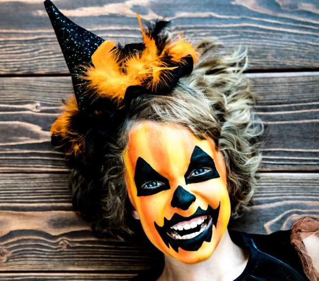 Halloween kids maquiagem 2020: 100 belas ideias e fotos!