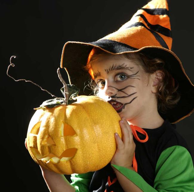 Halloween kids maquiagem 2020: 100 belas ideias e fotos!