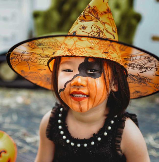 Maquillage Halloween pour enfants 2020: 100 belles idées et photos!