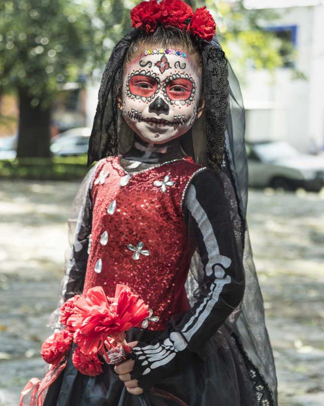 Maquillage Halloween pour enfants 2020: 100 belles idées et photos!