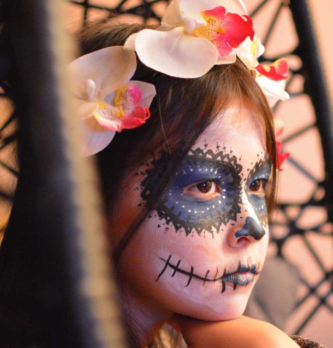 Makeup kanak-kanak Halloween 2020: 100 idea dan gambar yang indah!