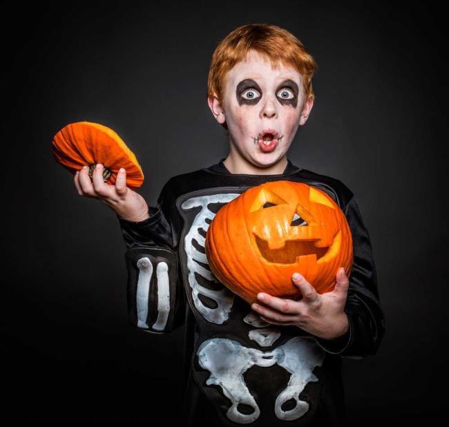 Maquillage Halloween pour enfants 2020: 100 belles idées et photos!