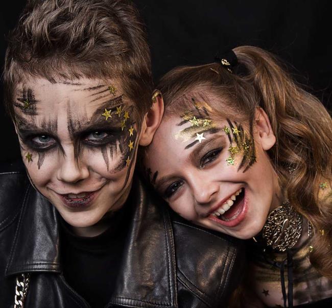 Halloween kids maquiagem 2020: 100 belas ideias e fotos!