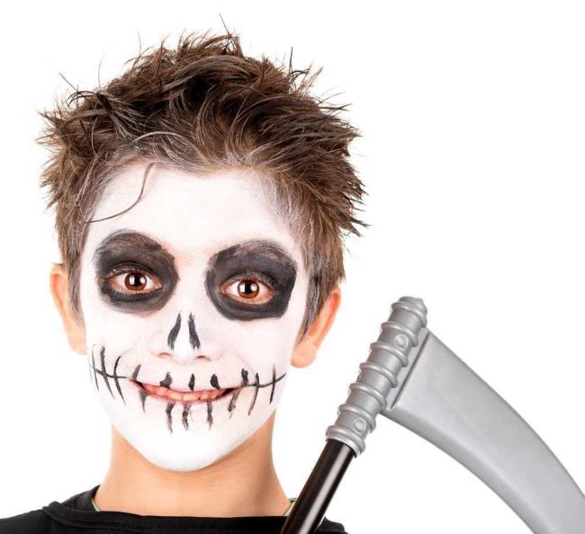 Maquillage Halloween pour enfants 2020: 100 belles idées et photos!