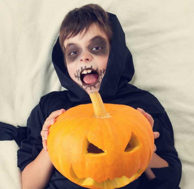 Halloween kids maquiagem 2020: 100 belas ideias e fotos!