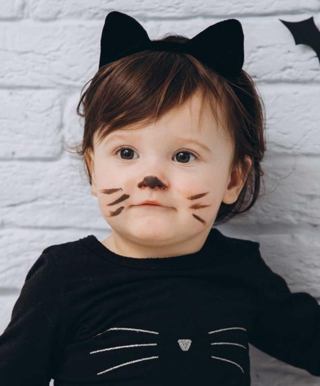 Halloween kids maquiagem 2020: 100 belas ideias e fotos!